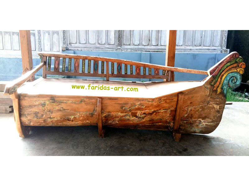 Bangko Kayu Jati ex. Prau (Asli)